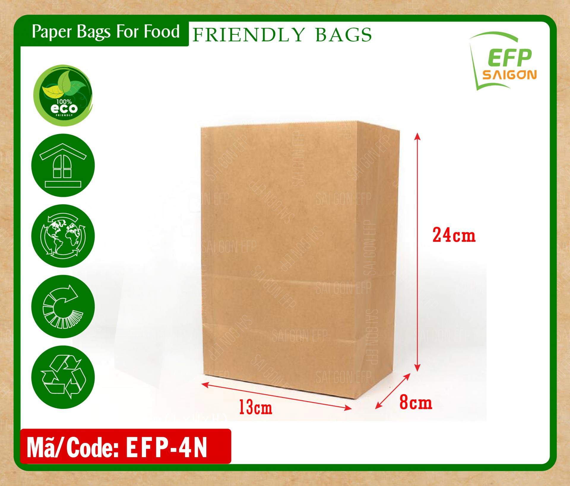 TÚI GIẤY ĐỰNG THỰC PHẨM